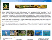 Tablet Screenshot of mexique-voyage.com